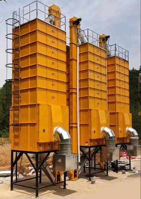 Commercial Vertical Rice Husk Furnaces Circulating Corn Paddy Grain Dryer Machine