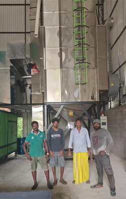 Batch Type 6T / 8T / 10T Stainless Steel Paddy Dryer Machine for Grain Drying