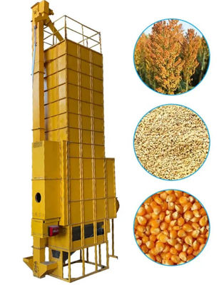 Green Gram Drying Machine Mix Flow Circulating Gram Dryer Machine 20 Tons