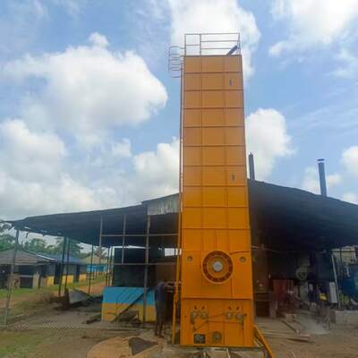 Machine de séchage de riz de type lot de capacité 20 tonnes et traitement à temps plein pour le séchage des céréales en circulation à basse température