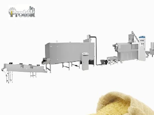 Bon prix Automatique instantané / Konjac / Cassava Machines d'extrusion pour la fabrication de riz Ligne de traitement de production de riz artificiel / riz enrichi / riz nutritif / machine de fabrication de riz en ligne