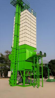 Bon prix 12.45KW Machine de séchage de maïs / Séchoir à maïs 3570*4374*10140mm pour le séchage de céréales en ligne
