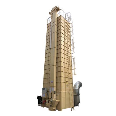 Bon prix Sécheuse à grains de type lot avec une capacité de charge de 20 tonnes pour le séchage polyvalent des grains et un faible taux de fissuration des grains en ligne
