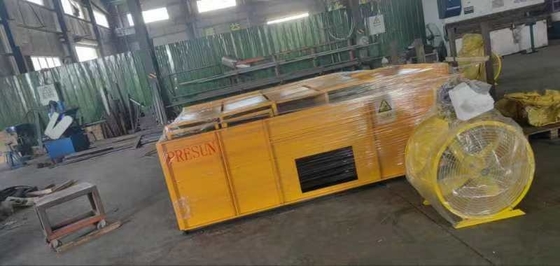 Ventilateur séchoir à lit horizontal Céréales Noix haricots Séchoir à machine 4 tonnes