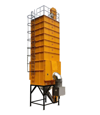 Commercial Vertical Rice Husk Furnaces Circulating Corn Paddy Grain Dryer Machine