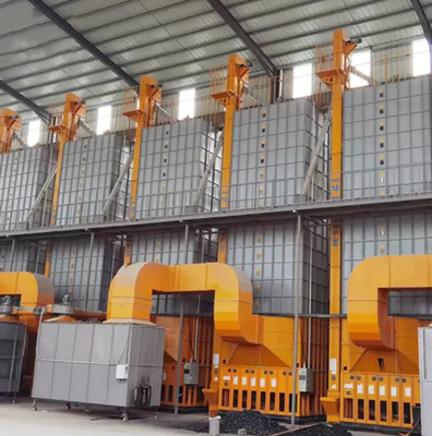 Tower Paddy Dryer for Drying Rice Corn and Other Grains 5HPX-15 9.95kw Whole Dimesion 2500*4320*10200m