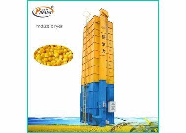 Type jaune et bleu de maïs de capacité actionnée facile de la machine de séchage 15T de couleur