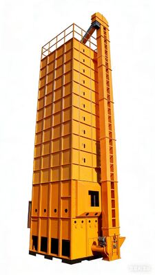 Bon prix 800 KG/H Capacité de traitement minimale Séchoirs à grains par lots de 15 tonnes en ligne