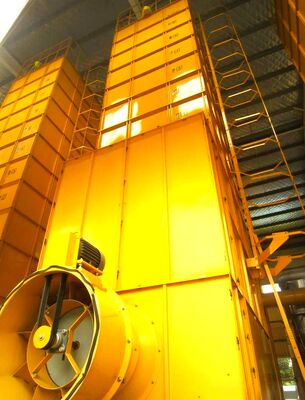 Bon prix 20 tonnes de grain de machine de dessiccateur avec le four de biomasse pour des impulsions de haricots de blé de paddy en ligne