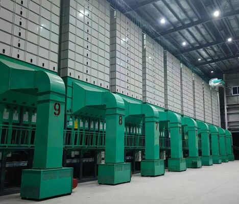 Bon prix Traitez en lots le type 210 tonnes de Paddy Dryer Machine Manual Control vertical en ligne