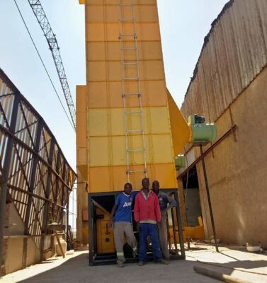 Séchage des céréales simplifié avec une sécheuse à maïs Temps de déchargement de 50 à 60 minutes