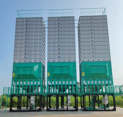 qualité 150TPD Paddy Grain Wheat Dryer Machine cru 2 millions de four de cosse de Kcal usine