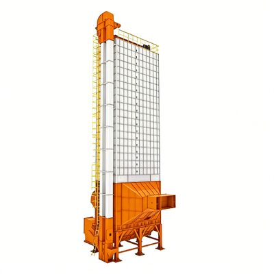 qualité Machine de séchage de riz de 35 tonnes / Installation de séchage de paddy tout en acier inoxydable avec canal en V usine