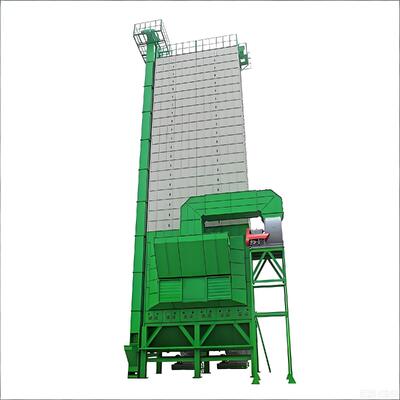 Bon prix Machine de séchage de riz sécheuse de grains à circulation par lots utilisant un air chaud propre et un chauffage indirect pour le séchage du riz, du blé, du maïs et du soja en ligne