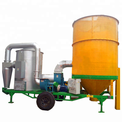 Bon prix 4 tonnes par lot Volume de silo Machine de séchage de grain mobile portable en ligne